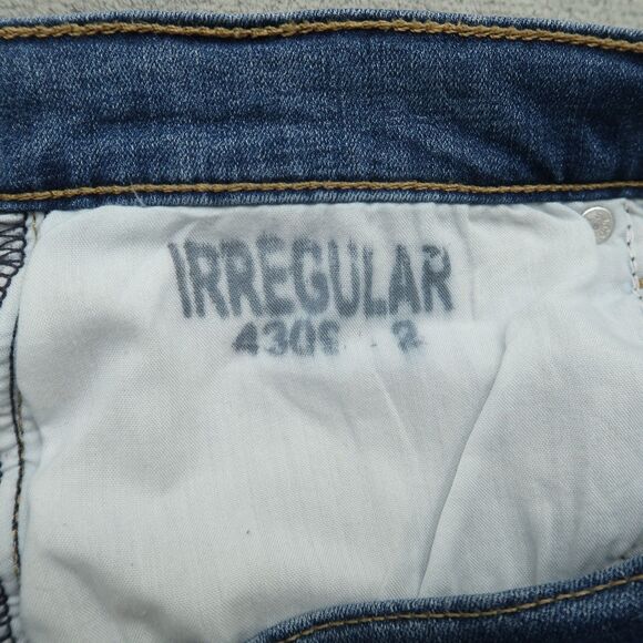 Levi's Jeans Women's Size 31 Blue Mid-Rise Boyfriend Denim 27" Inseam Distressed - Picture 2 of 16